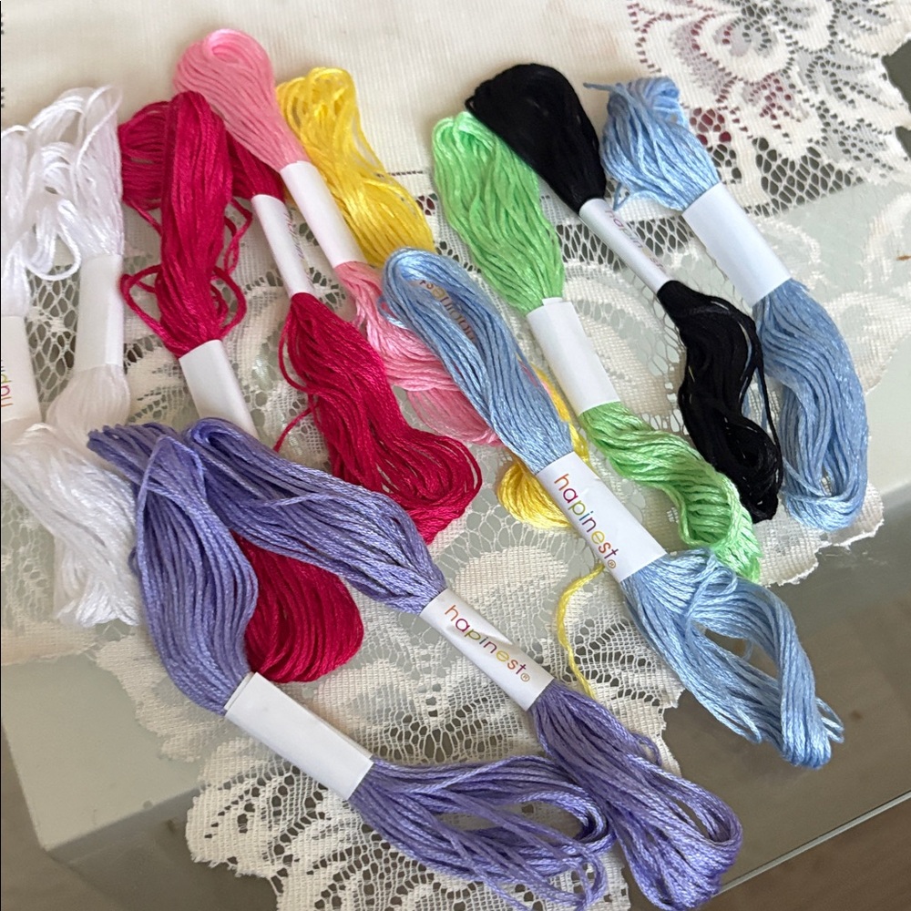 Embroidery Thread lot 12